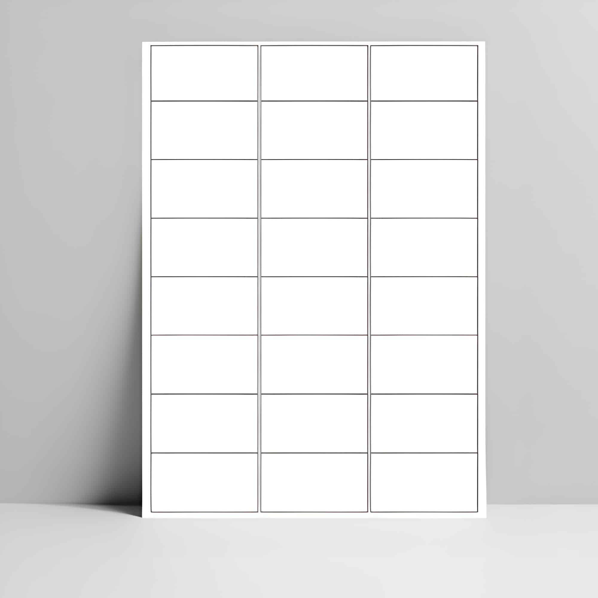 A4 Labels 24 A4 Labels 24